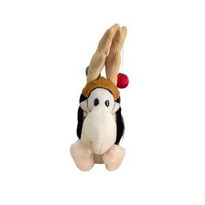 VINTAGE 1985 DAKIN BLOOM COUNTY Opus Reindeer Antlers 9” Plush Toy With Tags